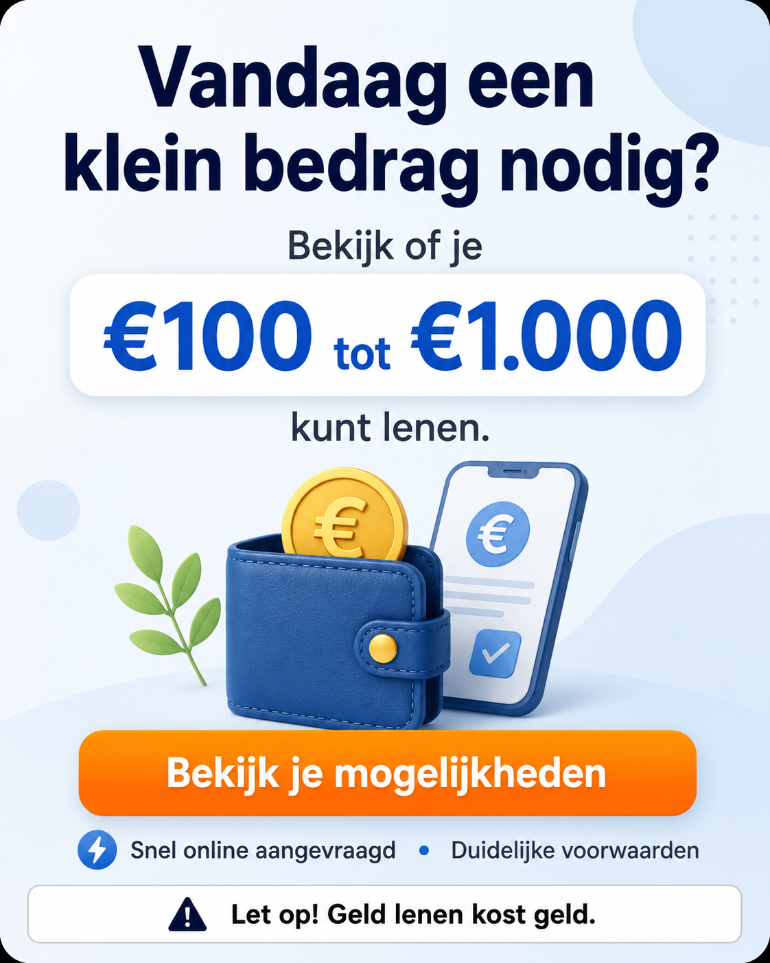 Bekijk je mogelijkheden